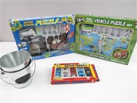 Children's Puzzles and Cars