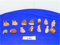 14 Tea Figurines