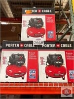 Porter Cable Lot of 3 air compressors 6 gallons