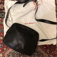 NWOT Salvatore Ferragamo black crossbody handbag