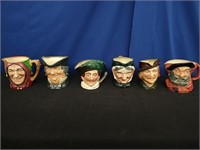 6 Royal Doulton Mugs