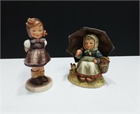 Two Vintage Collectible Hummel Figurines K16B