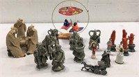 Pewter Mini Figurines & More M12C