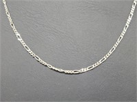 .925 Sterling Silver Figaro Chain