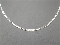 .925 Sterling Silver Figaro Chain