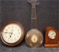Banjo, Wall & Mantle Clocks