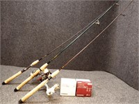 (3) Shimano Fishing Reels on Cabela's Rods