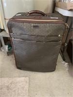 Luxury suitcase and contents