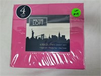 Twin Sheet Set - 4 Piece - New York Loft Brand