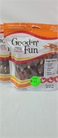 Good 'n' fun dog treat kabobs x2