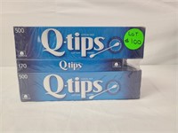 Q-tips 1170 count ( 2 boxes / 500 , 1 box / 170)