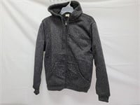Mens Size X-Large Lined Zipper Hoodie