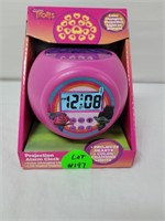Trolls Projection Alarm Clock - Color Changing