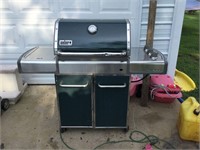weber grill & cover