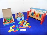 Playschool Magnetic Letters, tappit and Blocks