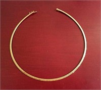 Yellow Gold Choker 14k 22.1 G