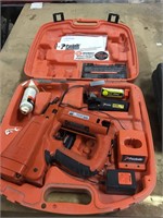 Cordless Paslode 18ga finish nailer