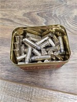 Coca Cola tin containing 53 rounds of .38 SPL  *WE