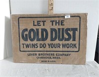 Gold Dust Twins Sign