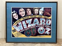 Wizard of Oz Print -Framed1/2 Sheet -Reproduction?