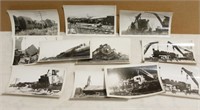 Various Vintage/Antique Railway Train Wreck Photos