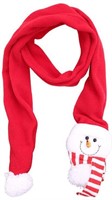 120-34 Christmas Holiday Scarf Winter Snowman