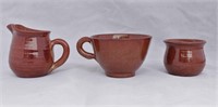 Sm. Vintage Art Pottery Tea Set