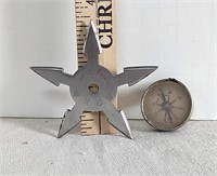 Throwing Star & Compass