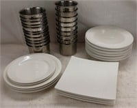 DISHES / STAINLESS STEEL POTS