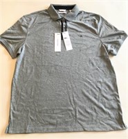 Calvin Klein Grey Liquid Touch Shirt Size L
