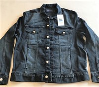 Calvin Klein Dark Wash Jean Jacket Size XL