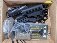 Box of ARI5 & AK47 Parts and Accessories.