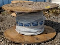 Roll of insulated aluminum core wire HWC Houston