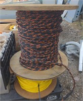 Two Partial Rolls of Poly Rope