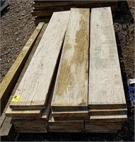 Lumber 11"x1.5"x7' planks