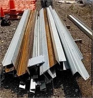 Steel & Galvanized I beams longest measures