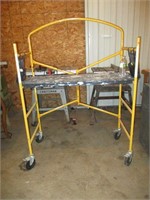 4' Rolling Scaffold Cart