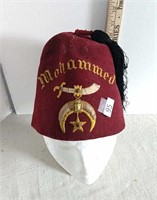 Vintage Shriners Fez