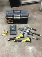 Tool box and contents shown