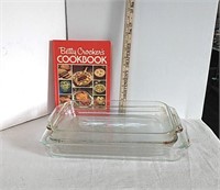 Baking Dishes & Cookbook