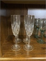 Waterford Champagne Flutes (4)