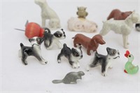 24 Miniature Animal Figurines