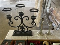 Assorted Candle Sticks, Candle Holders