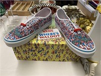 Vans Where's Waldo Size 8