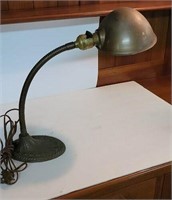 Gooseneck industrial desk lamp