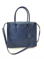 Kate Spade New York Blue Handbag 13" x 10"