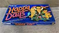 Vintage Happy Days Board game. All pieces appear