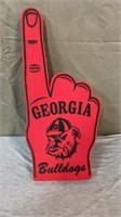 Vintage Georgia Bulldogs foam finger (1979)
