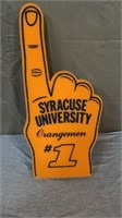 Vintage Syracuse University foam finger (1979)