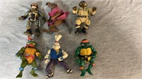 Lot of vintage Teenage Mutant Ninja Turtles